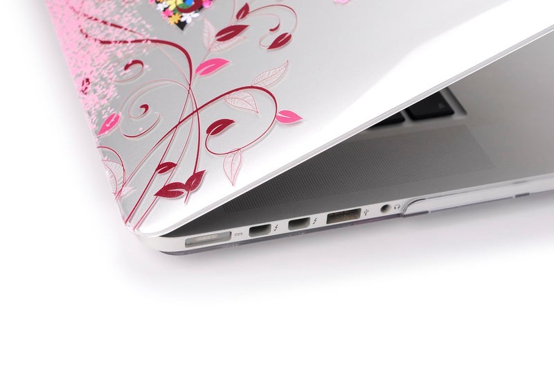 UESWILL Creative Design Smooth Hard Case Cover Compatible with MacBook Pro 15 inch with Retina Display (NO Touch Bar,NO CD-ROM) Model A1398 + Microfibre Cleaning Cloth, Fairy - Image 5